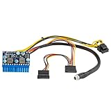 Correa DC 12 V 300 W 24-Poliger ATX-Anschluss mit Motherboard Mini-ITX-Netzteil Pcio-Netzteilmodul für PC-Gamer Langlebig Einfach zu Verwenden