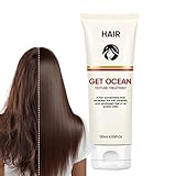 Conditioner Für Lockiges Haar | 120 ml Anti-Frizz Feuchtigkeitsspendende Creme | Conditioner für krauses Haar,Für Pflege, Reparatur, Feuchtigkeitsversorgung, Volumenverstärkung, Glanzverstärkung Und