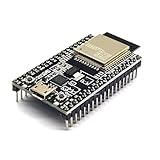 FREDY ESP32-DevKitC Entwicklungsplatine ESP32 Grundplatte kann mit WROOM-32D WROVER Modul und Antenne ausgestattet werden, einfache Installation