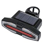 Kabelloses Fahrrad-Blinker-Rücklicht mit Fernbedienung, wasserdichtes USB-wiederaufladbares Fahrradrücklicht für Nachtfahrten, helle LED-Brems- und Warnlicht, kompatibel mit allen Straßen- und