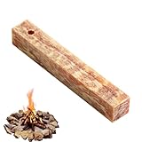 Feuerstarterstäbchen, Feuerstarter Stab, natürlich – Starterscheite für Feuerstelle, Feuerstarter, Schnellstart-Feueranzünder, für Kamine, Lagerfeuer, Holzöfen