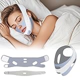 PAYFULLY Anti Schnarch Kinnriemen, Kinnriemen Schnarchen, Anti Schnarchen Kinnriemen, Einstellbare Chin Strap, Schnarchstopper für Verbessern Sie Ihren Schlaf
