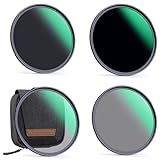 K&F Concept ND Filterset 67mm Neutral Graufilter Set ND4+ND8+ND64+ND1000 ND Filter Kit
