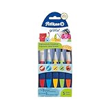 Pelikan 700733 Pinsel-Set, griffix mit Band, 5 Stück