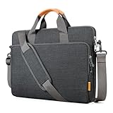 bagasin Laptoptasche Laptop Aktentasche Passt bis zu 15 15,6 16 Zoll Laptop Erweiterbare Wasserdichte Schultertasche Umhängetasche Tragetasche Notebooktasche PC Computer Tasche