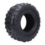 Luocute 145x70-6 Tubeless-Reifen, All-Terrain-ATV-UTV-Gokart-Reifen mit Verbesserter Traktion, Pannensicherheit, für 6-Zoll-Felgen Vorne und Hinten, Universell Einsetzbar