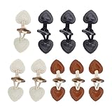 DEANKEJI Knebelverschluss, 9 Paar Echtes Rindsleder Knöpfe, Viele Stile Können Kombiniert Werden Cape Mäntel Damen, Windjacken, Jacken, Knöpfe Kinderbekleidung