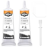 INNOVAYOU 120ml Nahtdichter für Zelte, Lösung Ohne Nähen Wasserdicht Schnell Aushärtend Zeltnahtversiegelung, für Zelte und Outdoorstoffe, Transparent