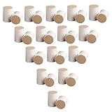 WEKAMOS 54 Stück Handgemachte Moxa aus Naturmaterialien Rauchfreie Moxa Sticks für Moxibustion und Akupunktur für Körperpflege und Wohlbefinden