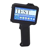 Handheld Inkjet -Drucker Desktop -Etikett -Drucker Schwarz 12,7 Mm Unterstützt Multisprachen Bluetooth Tragbarer Tintenstrahl -Codierer für Holzkunststoffstoff