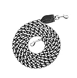 Generisch Premium Hundeleine, reflektierend, geflochten, multifunktionale Doppelleine, 2,5 m lang, 15 mm Durchmesser, für kleine/mittlere/große Hunde, extra reißfest, aus Nylon