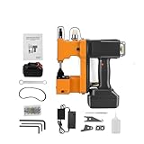 Elektrische Umreifungsmaschine, Nähmaschine Tasche elektrische industrielle Verpackungsmaschine mit 2200 MAh Lithium-Batterie tragbare Sacknähmaschine für die Umreifung von Kunststoffverpackungen