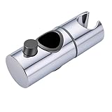 Handbrause Halterung Universal, Für 25mm Duschstange, Duschkopfhalterung Ohne Bohren Verstellbar, Universaler Brausehalter Für Handbrause, Ersatz Halterung Duschkopf, Duschhalter Für Badezimmer