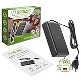 ISOTRONIC Marderschreck mit Stecker | Marderabwehr Ultraschall für Haus, Garage und Dachboden | vertreibt Marder, Mäuse, Ratten | Ideal für den Innenraum | mardersicher