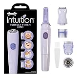 Wilkinson Sword 4in1 Perfect Finish Elektrischer Damen Trimmer Für Körper, Bikinizone, Gesichtshaare und Augenbrauen