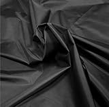 A-Express Schwarz 1x Metre Polyester Stoff Wasserdicht Planen-Stoff Draussen Material Zelt Flagge Meterware