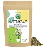 Alpi Nature Mutterkraut Tee 100g, Mutterkraut getrocknet und geschnitten, Tanacetum Parthenium