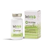 BIO Colostrum Kapseln -FORTE- I 100% Erstmilch Pulverkapseln I hochkonzentriert I Deutsches BIO-Siegel I 90 Kapseln (300mg/Stück)