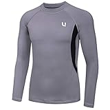 UNIQUEBELLA Thermo Unterwäsche Unterhemd, Funktions Herren Funktionswäsche Skiunterwäsche Winter Ski Thermo-Unterwäsche Thermowäsche