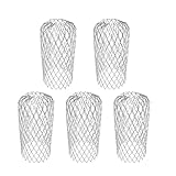 Kotflügel ausziehbar – Dachrinne, Filter, Laubfalle | 5 Stück verstellbares und rostbeständiges Netz für Dachentwässerung, Schmutzblocker und Filter