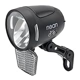 nean Fahrrad E-Bike Frontleuchte 90 LUX mit Reflektor und StVZO-Zulassung