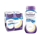 Fortimel® 1.5 kcal Vanille – Hochkalorische Trinknahrung mit allen wichtigen Nährstoffen, Vitaminen, Mineralien und Spurenelementen – 300 kcal und 12 g Eiweiß pro Flasche – 4 x 200 ml