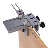 Dübel Bohrlehre, 3-in-1 Doweling Jig Bohrschablone Führung Kit, 6/8/10mm Bohrhilfe Dübellehre