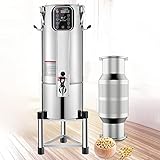 XSDAJSD Kommerzieller Sojamilchbereiter, Sojamilchbereiter mit großer Kapazität zur Trennung von Schlackenbrei, vollautomatischer Sojamilchbereiter zur Reservierung (18 l)