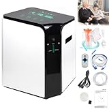 KCareU Sauerstoffkonzentrator Tragbar, 93% Hochkonzentriertes Sauerstoffgerät, 1-7 L/min Sauerstofffluss Einstellbar, Sauerstoffgenerator Für Den Heimgebrauch, Mit Anionenfunktion