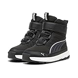 PUMA Unisex Baby Evolve Boot AC+ INF Sneaker, Black-Strong Gray White, 27 EU