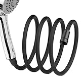 Ranley Brauseschlauch, abnehmbar, Verlängerung für Duschschlauch | geflochtene Düse für Bad, Küche, Außenbereich, Badezimmer
