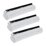 FRCOLOR 3Stücke PVA Mop Head Ersatz Schwamm für Wischmop Effektive für Bodenarten Schnell Trocknend und Einfach zu Wechseln für Fliesen und