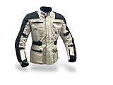 TLA EXPLORA LIGHT Motorradjacke für Herren mit CE-Protektoren | Motorradjacke für Frühling/Sommer | Motorradjacke für 2 Jahreszeiten | Motorradjacke | Enduro Jacke | Quad-Jacke