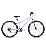 Kinderfahrrad-20 Zoll, 24 Zoll, 26 Zoll -Unisex-SCOOL Xroc K6-6-Gang-Neon-Green-Ocean-Kettenschaltung-Offroad (Grau, 26 Zoll)