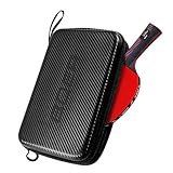Tischtennisschläger Tasche Tischtennisschläger Hülle Tischtennis Schlägerkoffer Hardcase Double Tischtennishülle Doppelten Schutz Mit Einer Harten Schale Und Einer Weichen Innenseit