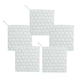 Sghtil Geschirrtücher, doppelseitiger Drahtschrubber – schnell trocknend, wiederverwendbar, für Fenster, Camping, Badezimmer, Linsenschüssel, Autotisch, Staubgerät