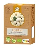 MiR.BiO Pelmeni Bio-Teigtaschen mit Kartoffeln und Röstzwiebeln, Vegan, 400g