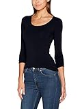 ONLY Damen Onllive Love Life L/S Oneck Top Noos JRS T-Shirt, Schwarz, M EU