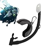 Schwimmschnorchel, Tauch-Atemschlauch, Silikon-Schnorchel-Trainingsschlauch, bequeme Atemausrüstung für Schwimmen, Trocken- und Nassgebrauch, ideal für Anfänger und Profis, 15,75 Zoll