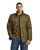 G-STAR RAW Herren Field jkt, Mehrfarben (dark olive/asfalt D23647-D415-G147), L