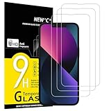 NEW'C 3 Stück für iPhone 13 Mini für Panzerglas (5,4 Zoll), Frei von Kratzern, 9H Härte, HD Displayschutzfolie, 0.33mm Ultra-klar, Ultrabeständig