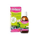 Stilaxx Hustenstiller junior 100 ml bei Reizhusten - lindert sofort & lang anhaltend - bei Tag & Nacht - ab 1 Jahr - Himbeer-Geschmack