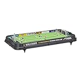 STIGA World Champs Fussball Klassischer Tischkicker Retro Vintage - für 2 Spieler, Schwarz/Grün