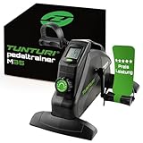 Tunturi Cardio Fit M35 Pedaltrainer – Mini Bike Heimtrainer für Senioren, Beintrainer für Zuhause, Einstellbarer Widerstand und LCD-Display für Arm- und Beintraining