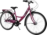 XB3 24 Zoll Kinderfahrrad, 3 Gänge Nabenschaltung rosa