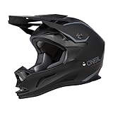 O'NEAL Drop DH Helmet I Mountainbike Helm | MTB Downhill | Leichter Fahrradhelm Damen & Herren mit guter Belüftung| Schwarz | Größe M