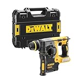 DEWALT SDS-plus XR Akku-Kombihammer/Schlagbohrmaschine DCH273NT (18V, bürstenlos, 24mm, ideal für Bohranker/Befestigungslöcher, Vibrationsreduzierung, ohne Akku & Ladegerät)