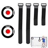 2/4 Stück Fußball-Trainingsscheiben Tortor, verstellbarer Gurt