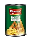 DIAMOND Bambusscheiben, eingelegtes Asia Gemüse im Glas, geeignet für Wok-Gerichte, low carb - 1 x 540 g