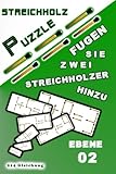 STREICHHOLZ PUZZLE Fügen Sie zwei Streichhölzer hinzu